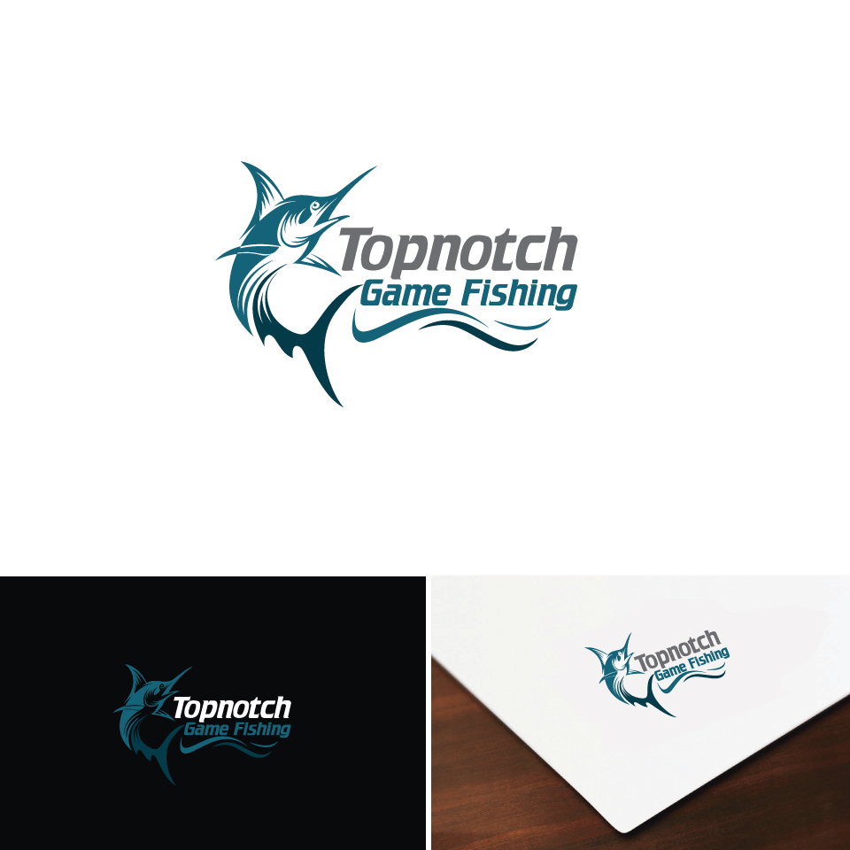 Logo Design by e-graphics for Topnotch Game Fishing  | Design #13127003