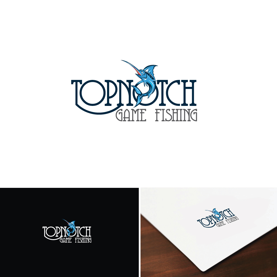 Logo Design by e-graphics for Topnotch Game Fishing  | Design #13127004