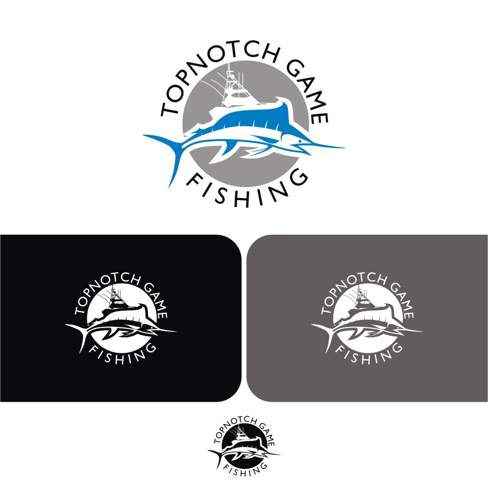 Logo Design by e-graphics for Topnotch Game Fishing  | Design #13128029