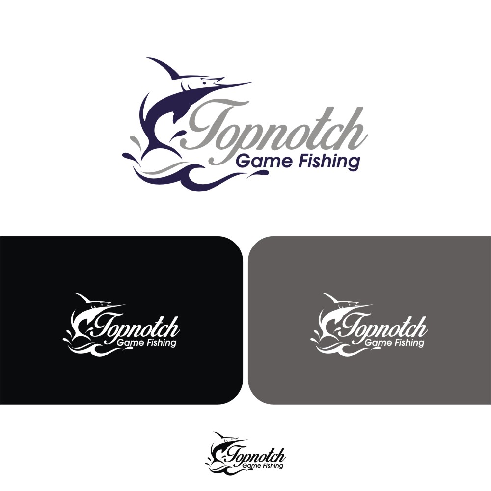 Logo Design by e-graphics for Topnotch Game Fishing  | Design #13128030