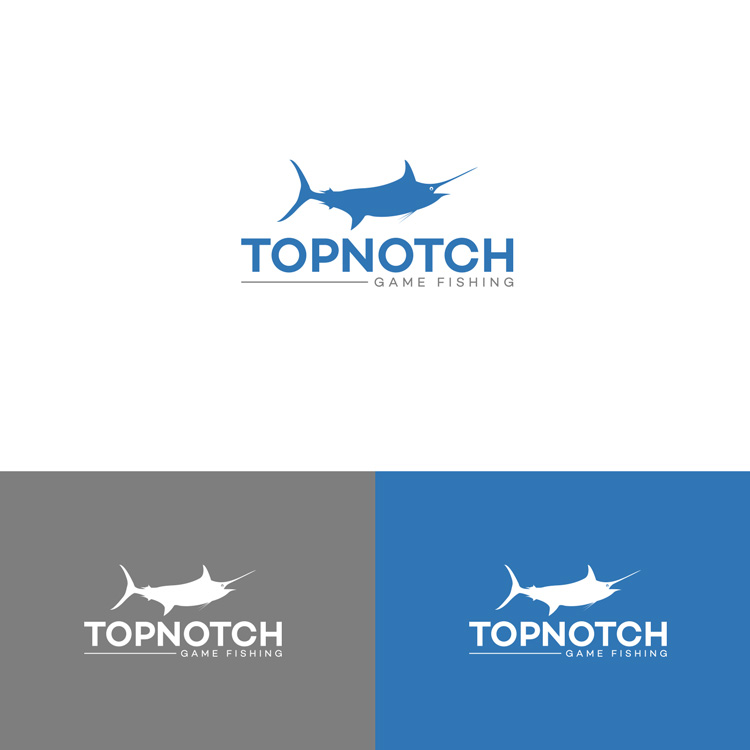 Logo Design by DesignDUO for Topnotch Game Fishing  | Design #13222119