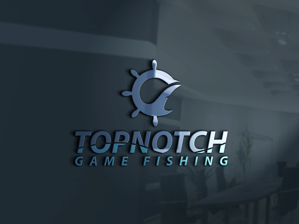Logo-Design von johnnyblackman für Topnotch Game Fishing  | Design #13128705