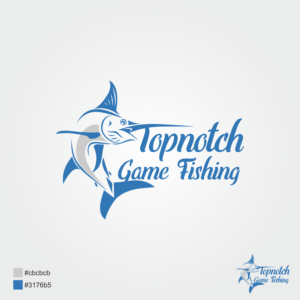 Logo Design by desingman for Topnotch Game Fishing  | Design #13210585