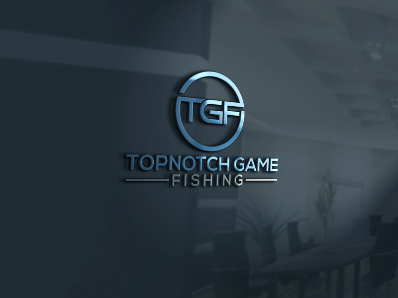 Logo Design by rafa studio for Topnotch Game Fishing  | Design #13130533