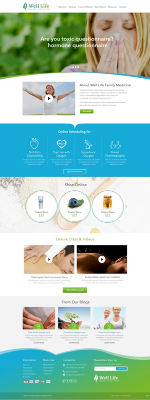 Web Design by pb for this project | Design: #13130832