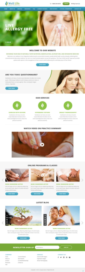 Web Design by pb for this project | Design: #13141135