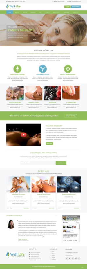 Web Design by pb for this project | Design: #13286326