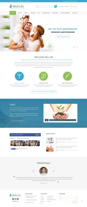 Web Design by pb for this project | Design: #13286327