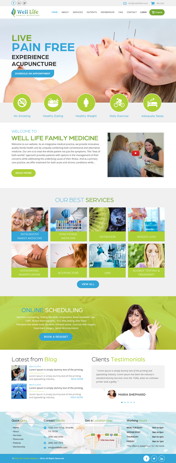 Web Design by rightway for this project | Design #13166024