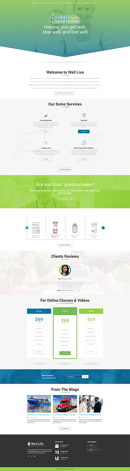 Web Design by Abdul Haseeb for this project | Design #13153557