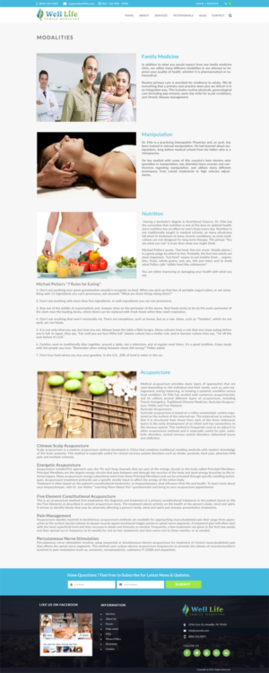 Web Design by Sarah Mathews for this project | Design: #13140901