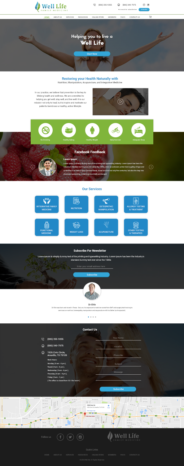Web Design by chris.cameron for this project | Design #13153938