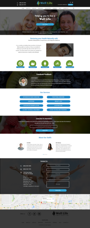 Web Design by chris.cameron for this project | Design: #13153941