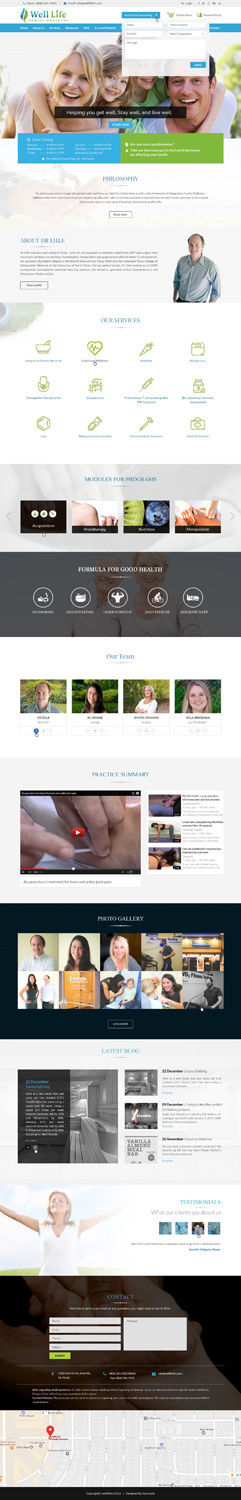 Web Design by Da Miracle for this project | Design #13158573