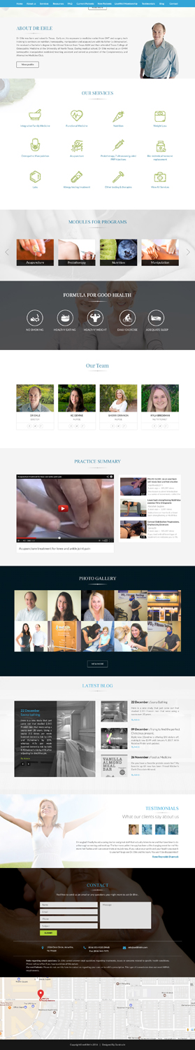 Web Design by Da Miracle for this project | Design #13158575