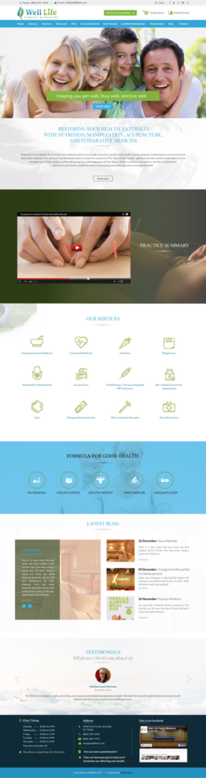 Web Design by Da Miracle for this project | Design #13280409