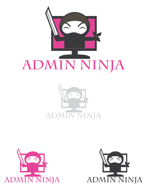 Logo Design by FAZIL N MAHESANIA for Admin Ninja | Design #2658563