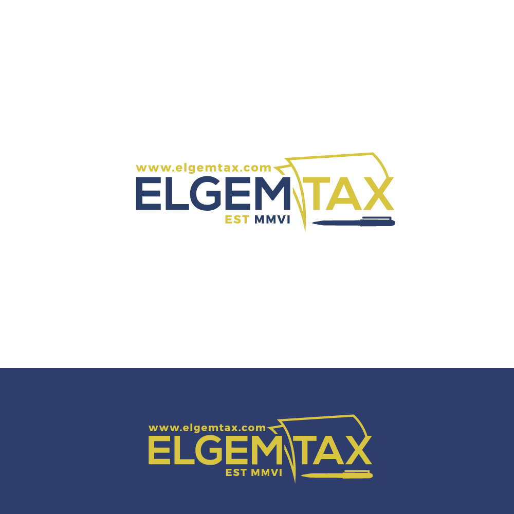 Logo Design by Sujit Banerjee for Elgem Tax | Design #13165698