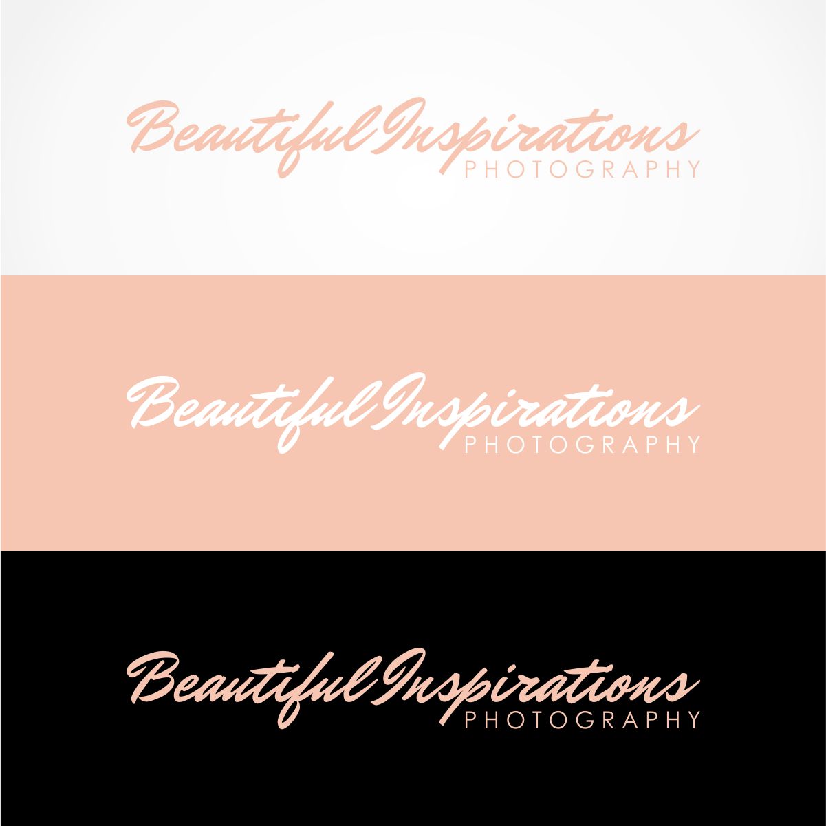 Logo Design by Robby SC for Beautiful Inspirations Photography | Design #13133536