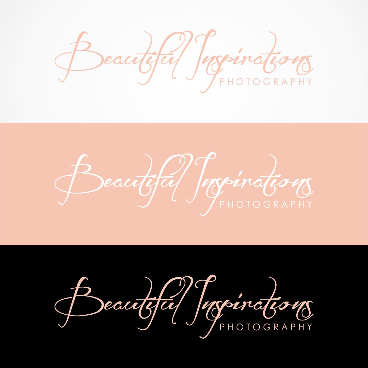 Logo Design by Robby SC for Beautiful Inspirations Photography | Design #13133537