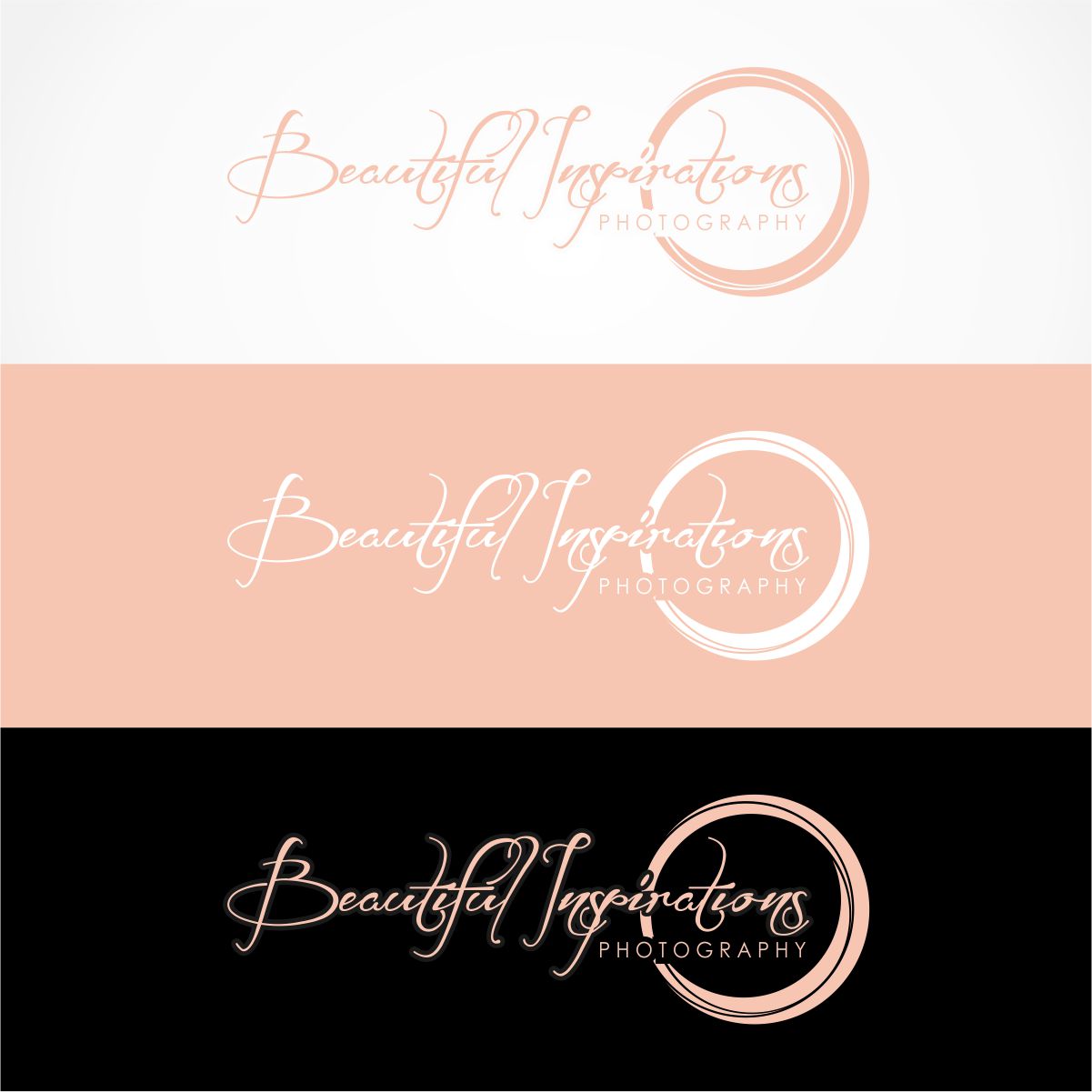 Logo Design by Robby SC for Beautiful Inspirations Photography | Design #13133538
