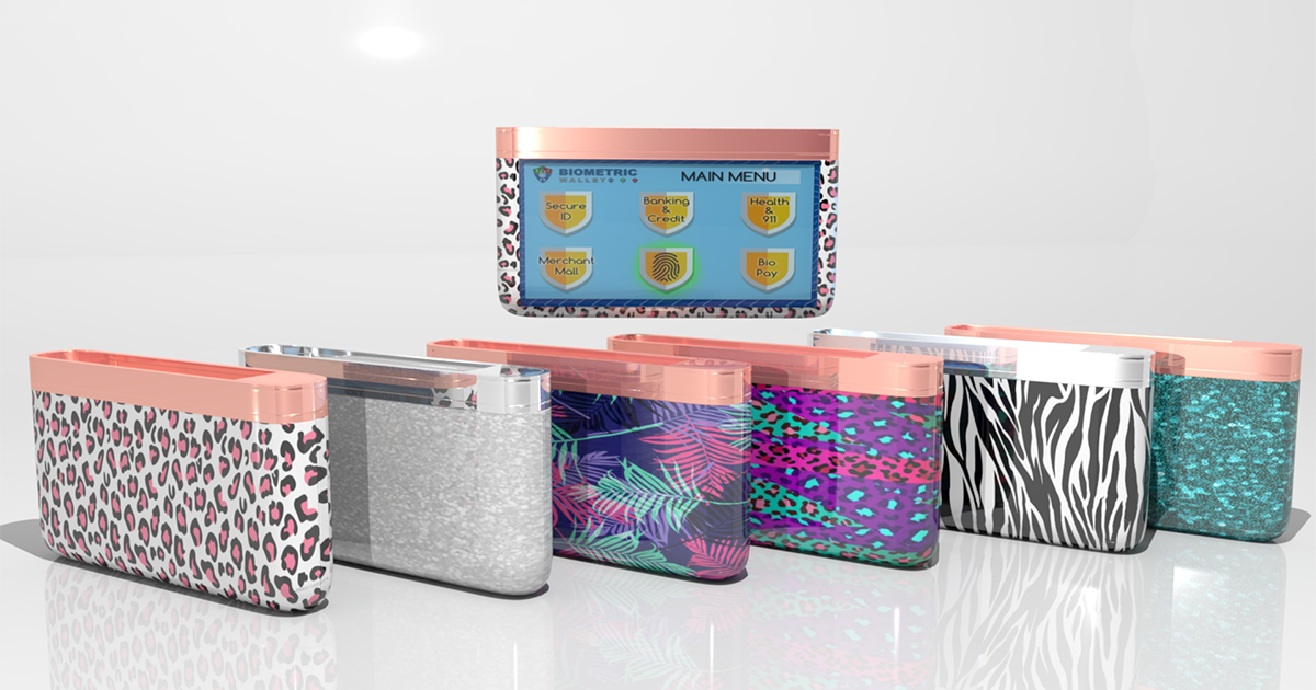3D Design by 609reese for Biometric Wallet LLC | Design #13211376
