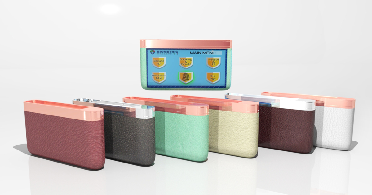 3D Design by 609reese for Biometric Wallet LLC | Design #13211455