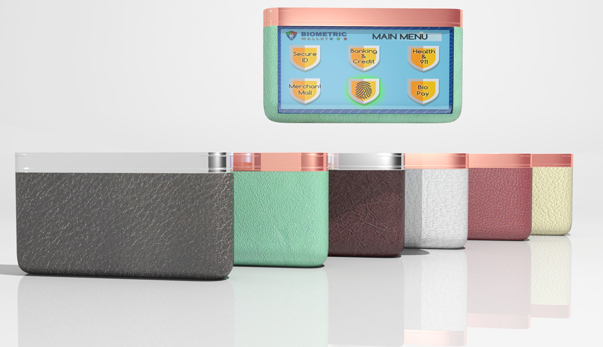 3D Design by 609reese for Biometric Wallet LLC | Design #13240874