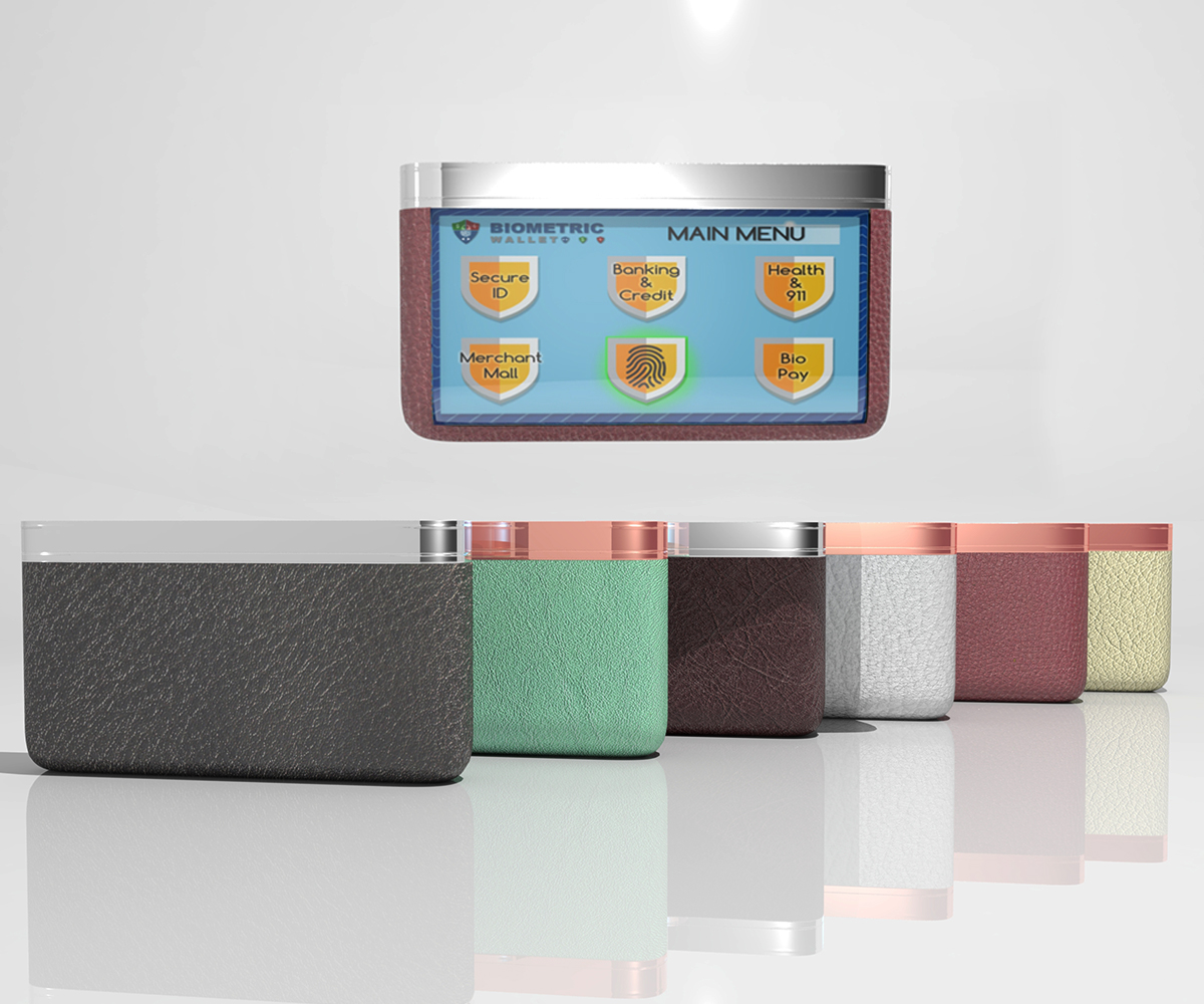 3D Design by 609reese for Biometric Wallet LLC | Design #13249573