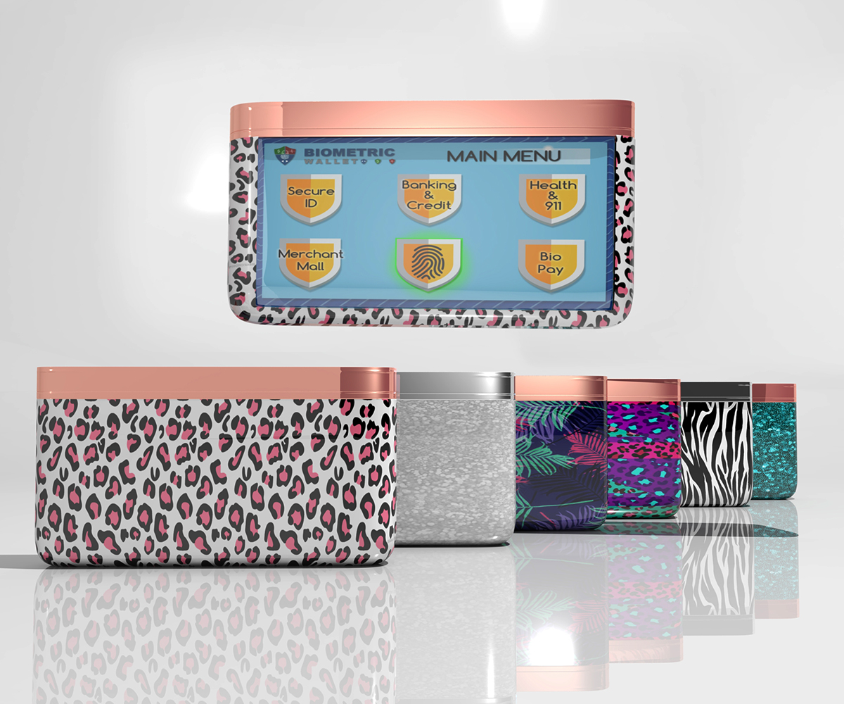Design 3D par 609reese pour Biometric Wallet LLC | Design #13249576