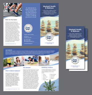 medwell health and wellness needs a tri-fold pamphlet | Flyer-Design von Achiver