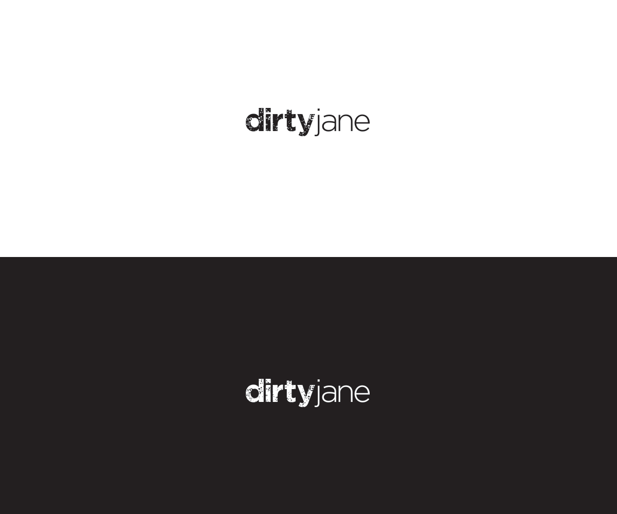 Logo Design by Alex C. for Dirty Jane Online Retailer Inc. | Design: #13244881