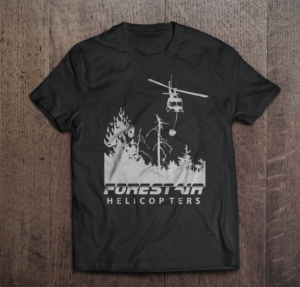 Design de T-shirt par Eugeniy Sosunov pour Forest Air Helicopters | Design #13135570