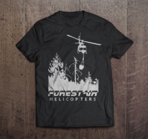 T-shirt Design by Eugeniy Sosunov for Forest Air Helicopters | Design: #13151670