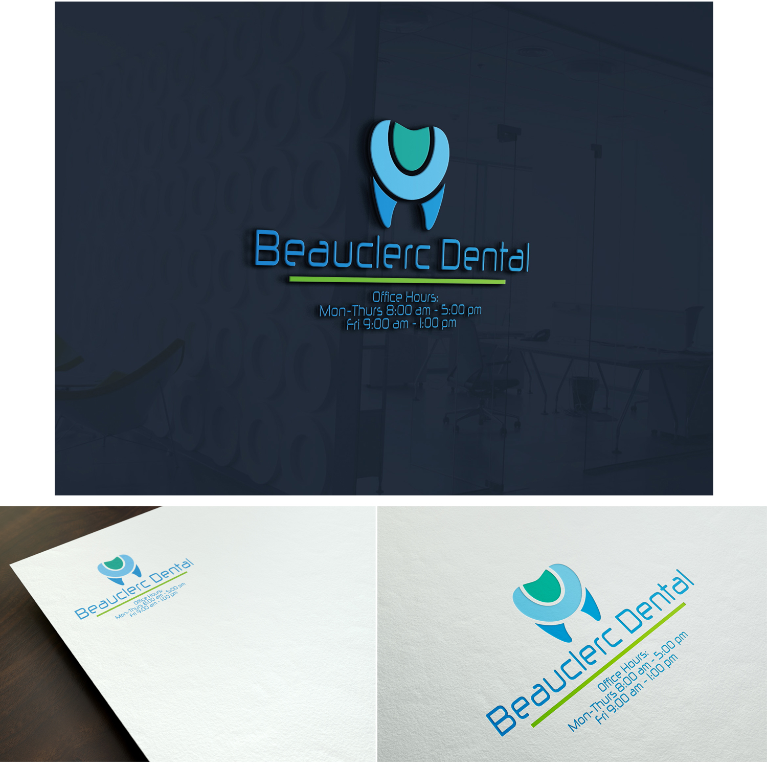 Logo Design by Tarang Softech for Beauclerc Dental | Design #13169070