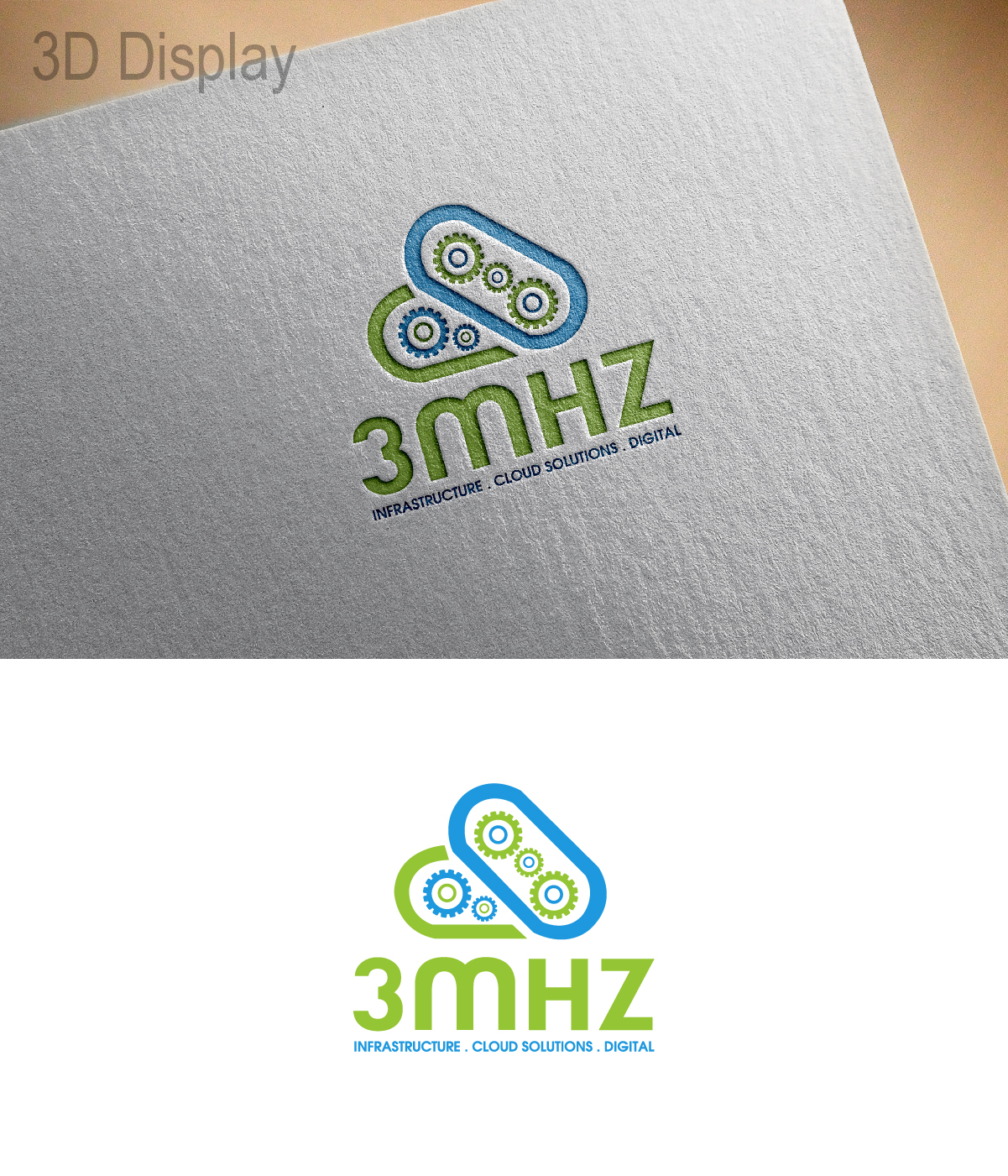 Logo-Design von 3Guys für 3MHZ Solutions | Design #13141154