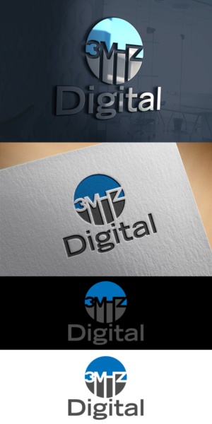 Logo Design by king solangi for 3MHZ Solutions | Design: #13136681