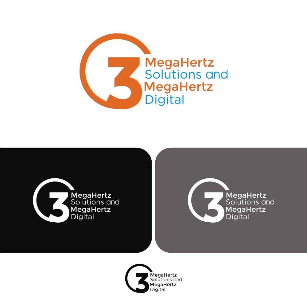Logo-Design von e-graphics für 3MHZ Solutions | Design #13140796