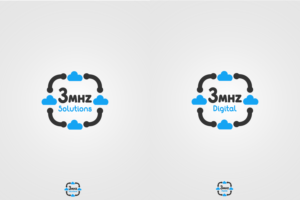 Logo Design by AbdullahDesigns™ for 3MHZ Solutions | Design: #13142421