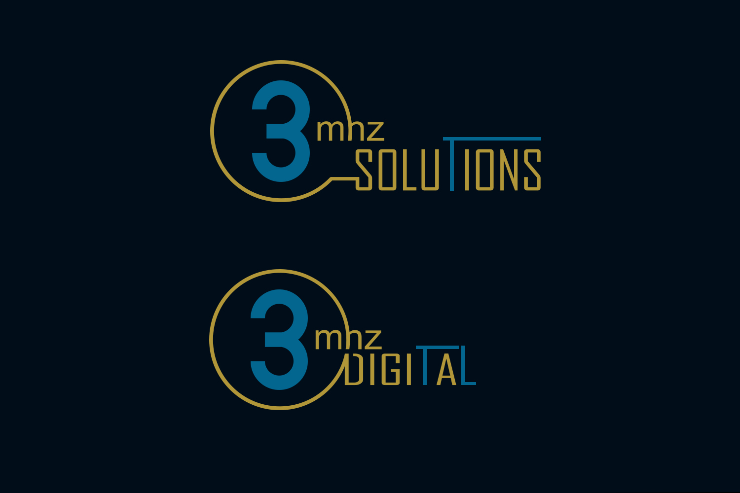 Logo Design by MG. for 3MHZ Solutions | Design #13140366