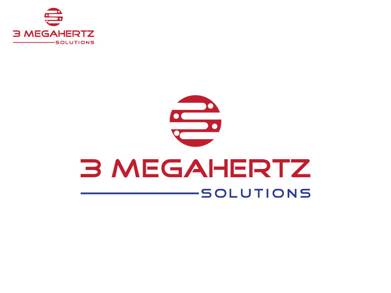 Diseño de Logo por adobeomor para 3MHZ Solutions | Diseño #13138360