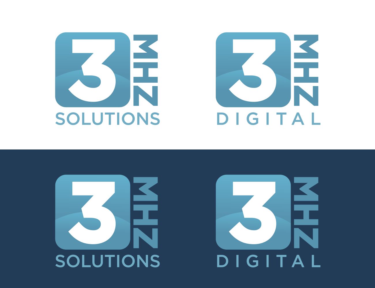 Logo Design by MOH Studio for 3MHZ Solutions | Design #13138089