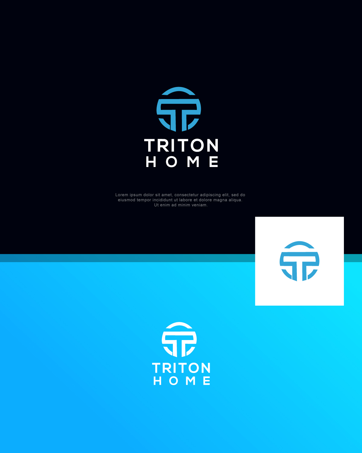 Logo Design by geny baba for Triton Home Ltd | Design #13163446