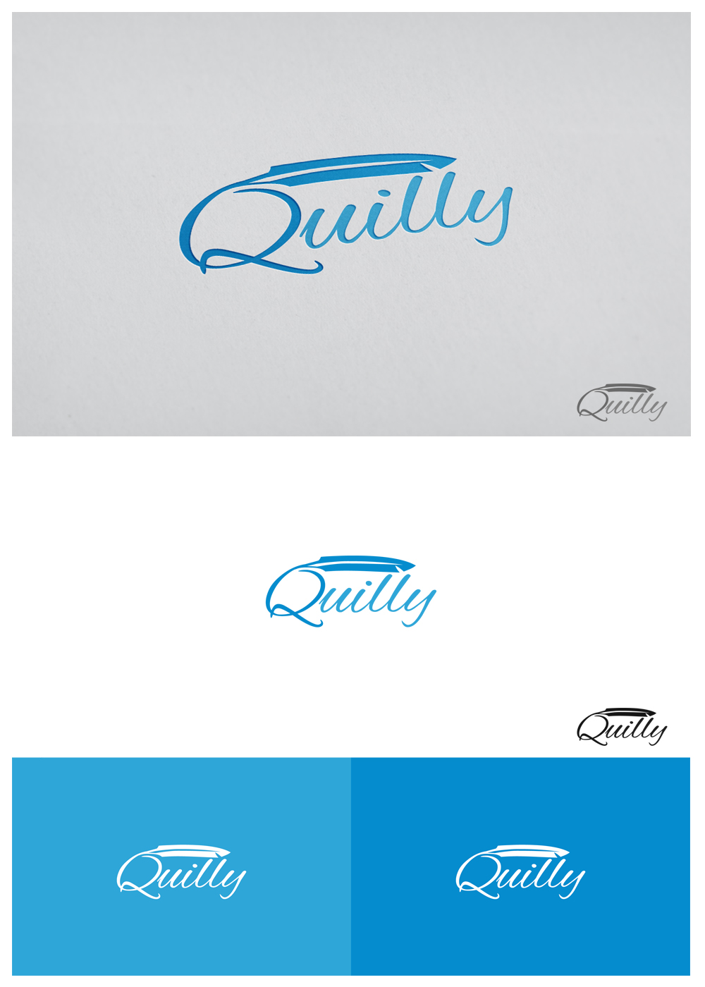 Logo Design by goranvisnjic82 for Quilly | Design #13152135