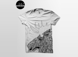 T-Shirt-Design von 24-7 DESIGN für dieses Projekt | Design: #13262230