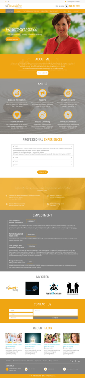 Web Design by rightway for Align and Shine | Design: #13370492