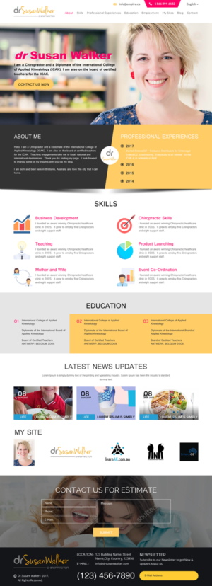 Web Design by rightway for Align and Shine | Design: #13370493