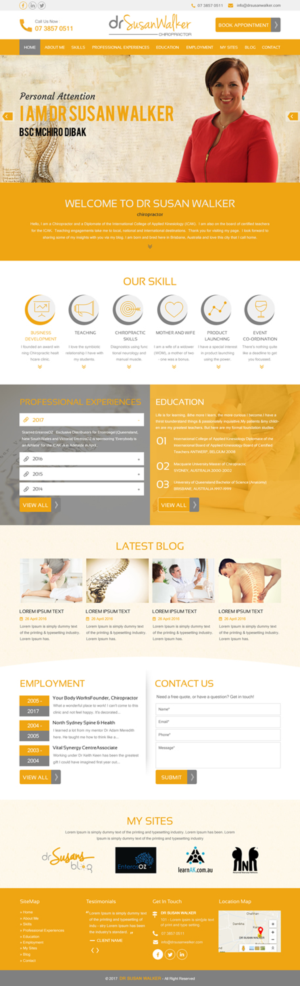 Web Design by rightway for Align and Shine | Design: #13370500