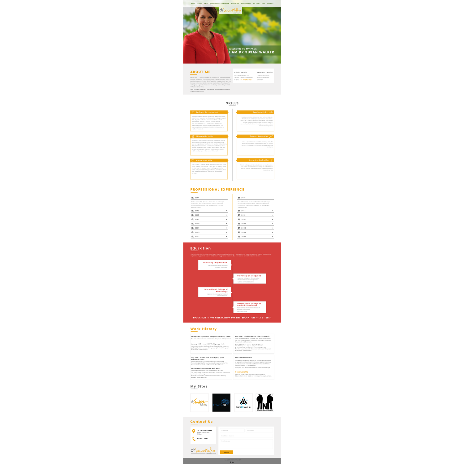 Web Design by SsanjeevT for Align and Shine | Design #13323669
