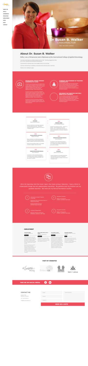 Web Design by Violetwebdesigns for Align and Shine | Design: #13329862